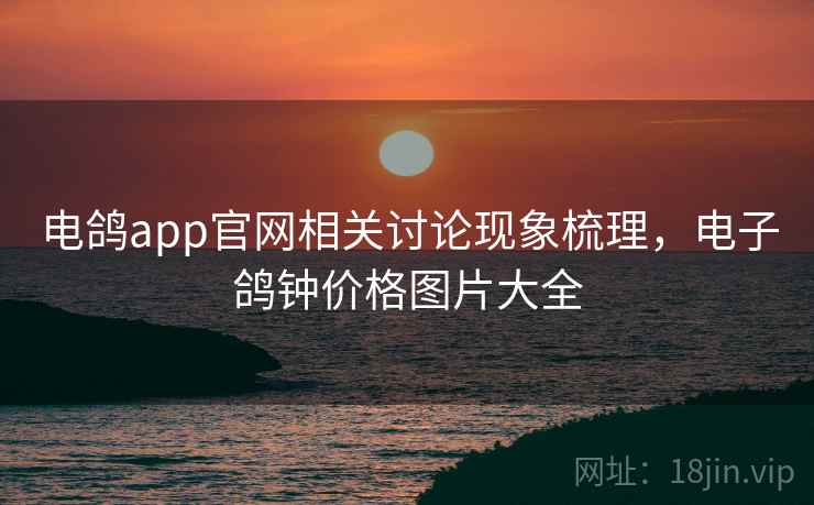 电鸽app官网相关讨论现象梳理,电子鸽钟价格图片大全 电鸽app官网相关讨论现象梳理,电子鸽钟价格图片大全